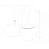 Ceramiczna spłuczka WC Meningie