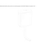 External toilet flush Milejow