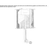 Hidden toilet flush Frescano