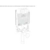 Sanitary module for toilets Gellik