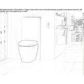 Sanitary module made of glass and aluminum Tasova