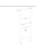 Sanitary module for urinals Gellik