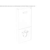 Sanitary module for toilets Gellik
