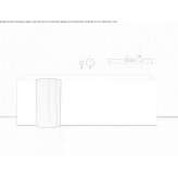 Freestanding rectangular bathtub made of stone resin Senges