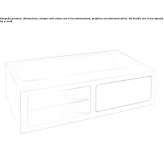 Freestanding rectangular Cristalplant® bathtub Osiek