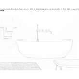 Freestanding Solid Surface bathtub Cabrils