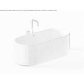 Bathtub with quartz sand Bimenes
