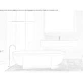 Freestanding Cristalplant® bathtub Olves