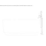 White Tec Plus oval bathtub Slidell