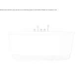 White Tec Plus oval bathtub Oraison