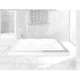 Freestanding rectangular hot tub Stubno