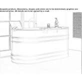 Freestanding oval steel bathtub Valtimo