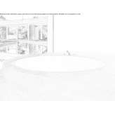 Round built-in bathtub Lazuri