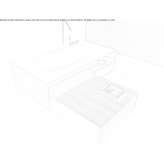 Cristalplant bathtub with a wooden bench Roturas