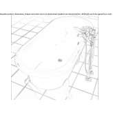 Freestanding bathtub made of Quaryl® Cermes