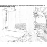 Rectangular bathtub Toucy