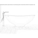 Pietraluce® bathtub Copa