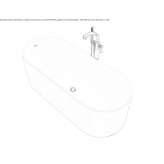 Pietraluce® oval bathtub Kolpna