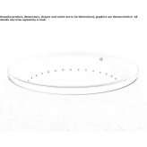 Round methacrylate bathtub Neuwied