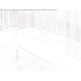 Enamelled steel bathtub Crizbav