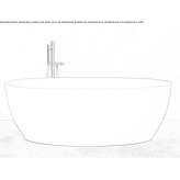 Korakril™ oval bathtub Saonara