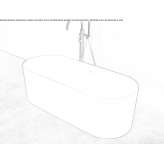 Korakril™ bathtub Kizilin