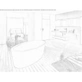 Freestanding bathtub Pleyne