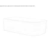Corner bathtub Bagua