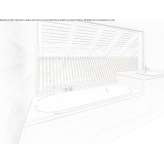 Rectangular bathtub made of enameled steel Freisen