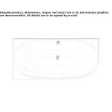 DuraSolid corner bathtub Latresne