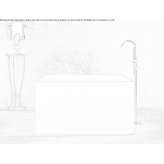 Freestanding square Luxolid® bathtub Begur