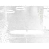 Oval built-in bathtub made of enameled steel Ilici