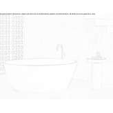 Freestanding oval bathtub Utschtal