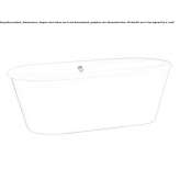 Freestanding acrylic bathtub Herne