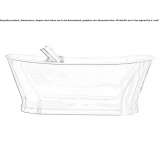 Freestanding bathtub Zurite