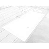 Built-in enamelled steel bathtub Ovoshchi