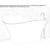 Freestanding bathtub Marcelli