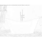 Luxolid® freestanding bathtub Hermee