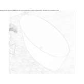 Freestanding oval bathtub Guemar