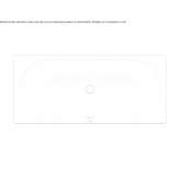 Built-in oval steel bathtub Appels