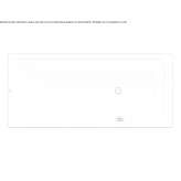 Built-in rectangular steel bathtub Pitstone