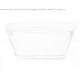 Freestanding oval cast iron bathtub Nizao