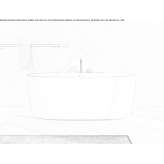 Oval bathtub Melun