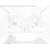 Freestanding oval Solid Surface bathtub Paarp