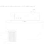Freestanding oval bathtub Timbiqui
