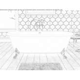 Freestanding oval acrylic bathtub Udlice