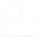 Freestanding oval acrylic bathtub Rasova
