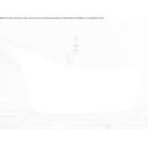 Solid Surface oval bathtub Rehden