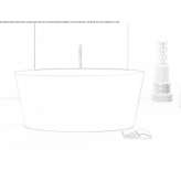 Freestanding oval bathtub made of composite material Manassas