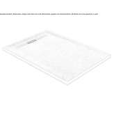 Resin Stone anti-slip rectangular shower tray Hillion